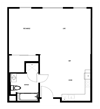 Studio Bedroom Floor Plan l Metro 510 in Riverside Ca